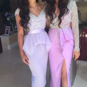 Beautiful custom made evening gown